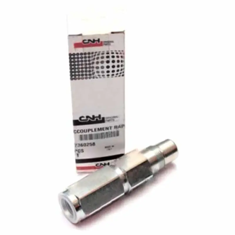 47360258 Hydraulic coupling lower (large) New Holland