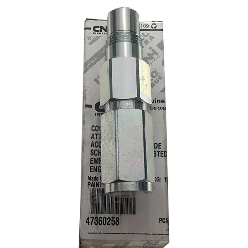 47360258 Hydraulic coupling lower (large) New Holland