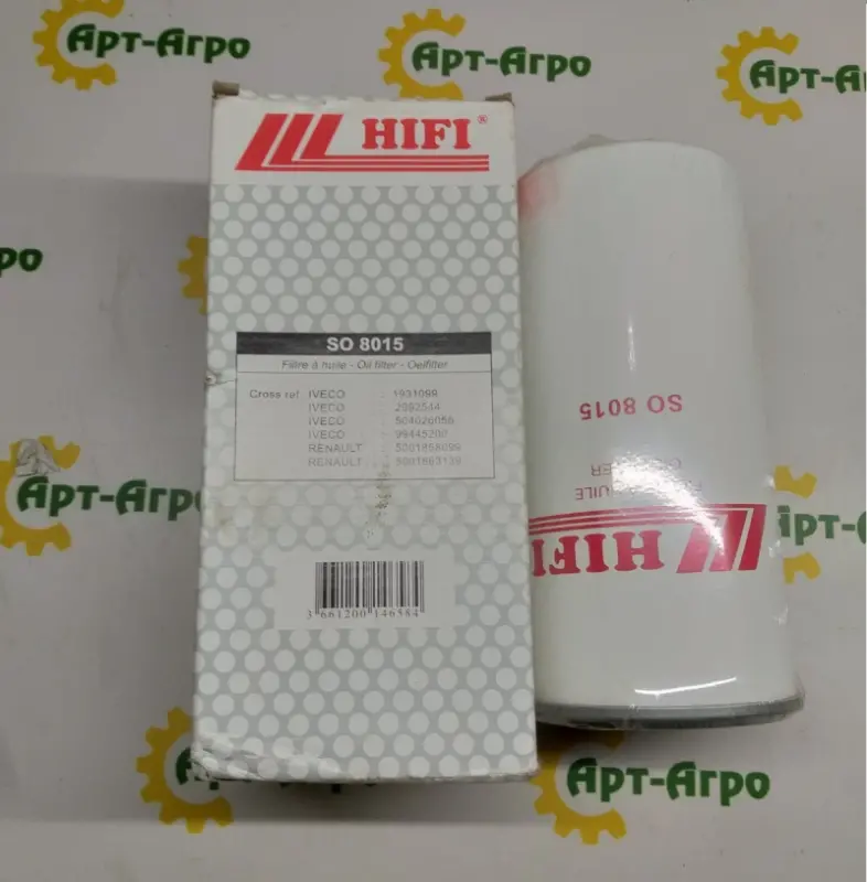 SO8015 Filtr oleju HIFI-FILTER