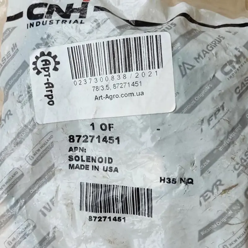 87271451 Elektrozawór CNH