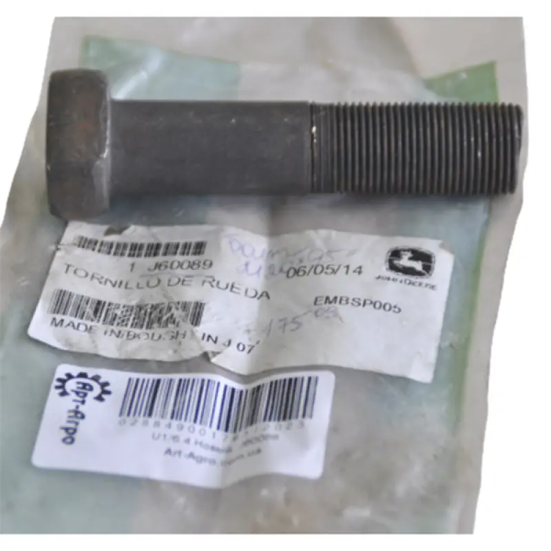 J60089 Wheel Bolt John Deere
