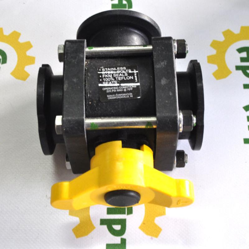 BN324998 Кран кульовий 2", 3-х ходовий CNH