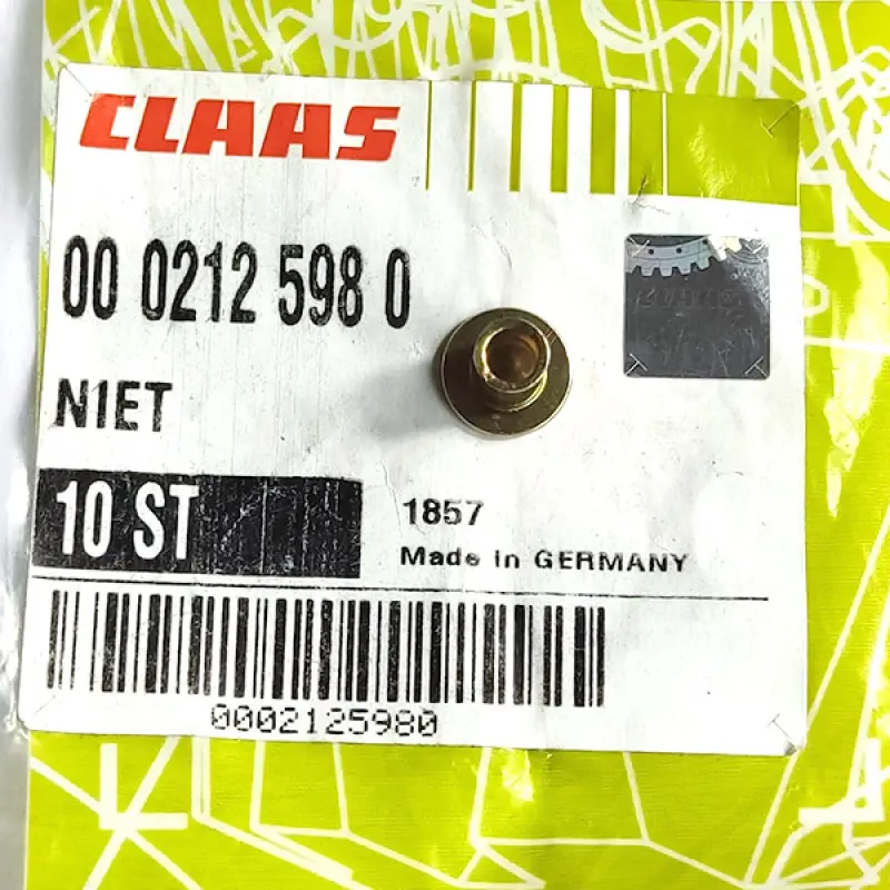 0002125980 Nit M5x8 Claas