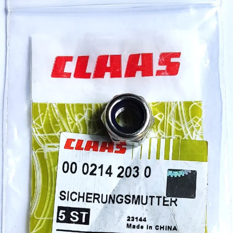 0002142030 Nakrętka M10 DIN985 Claas