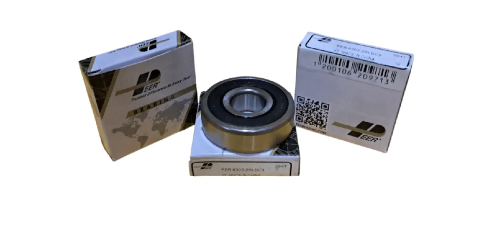 6303-2RLDC3 Radial Ball Bearing Peer