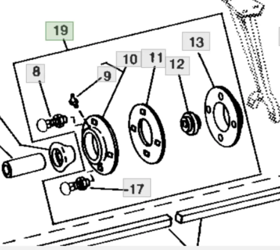 AA30941 Bearing Assembly NTE (set)