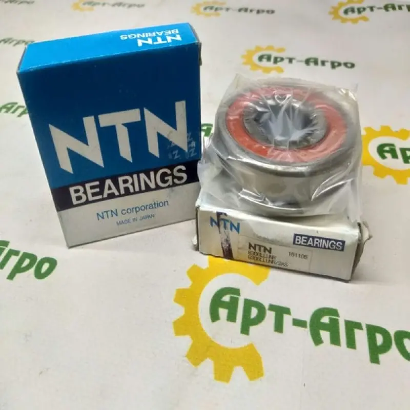 6306 LLUNR NTN Single Row Ball Bearing with Groove and Snap Ring