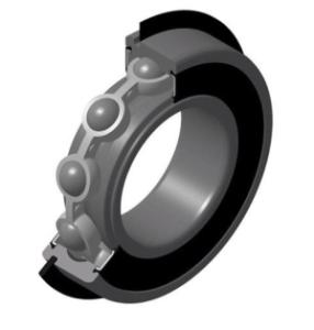6306.NR SNR Single-row ball bearing with groove and locating ring