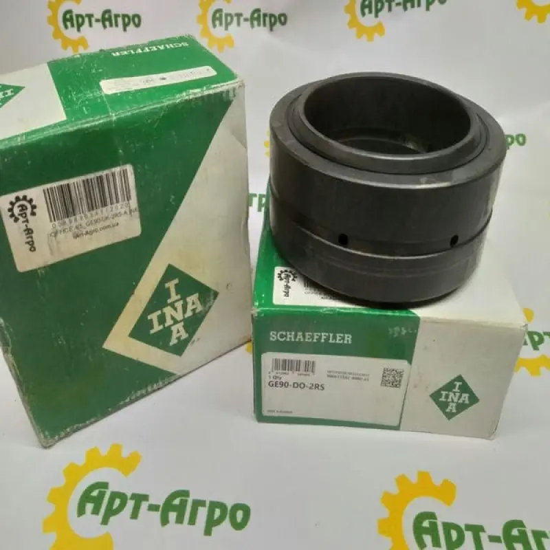 GE90-DO-2RS INA Spherical Plain Bearing with Contact Seals (Maintenance-Free)