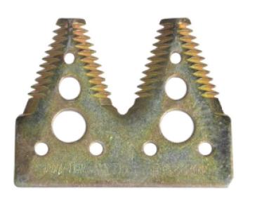 H163131 John Deere (SAM) Double Knife Reaper Segment (Large Cut)