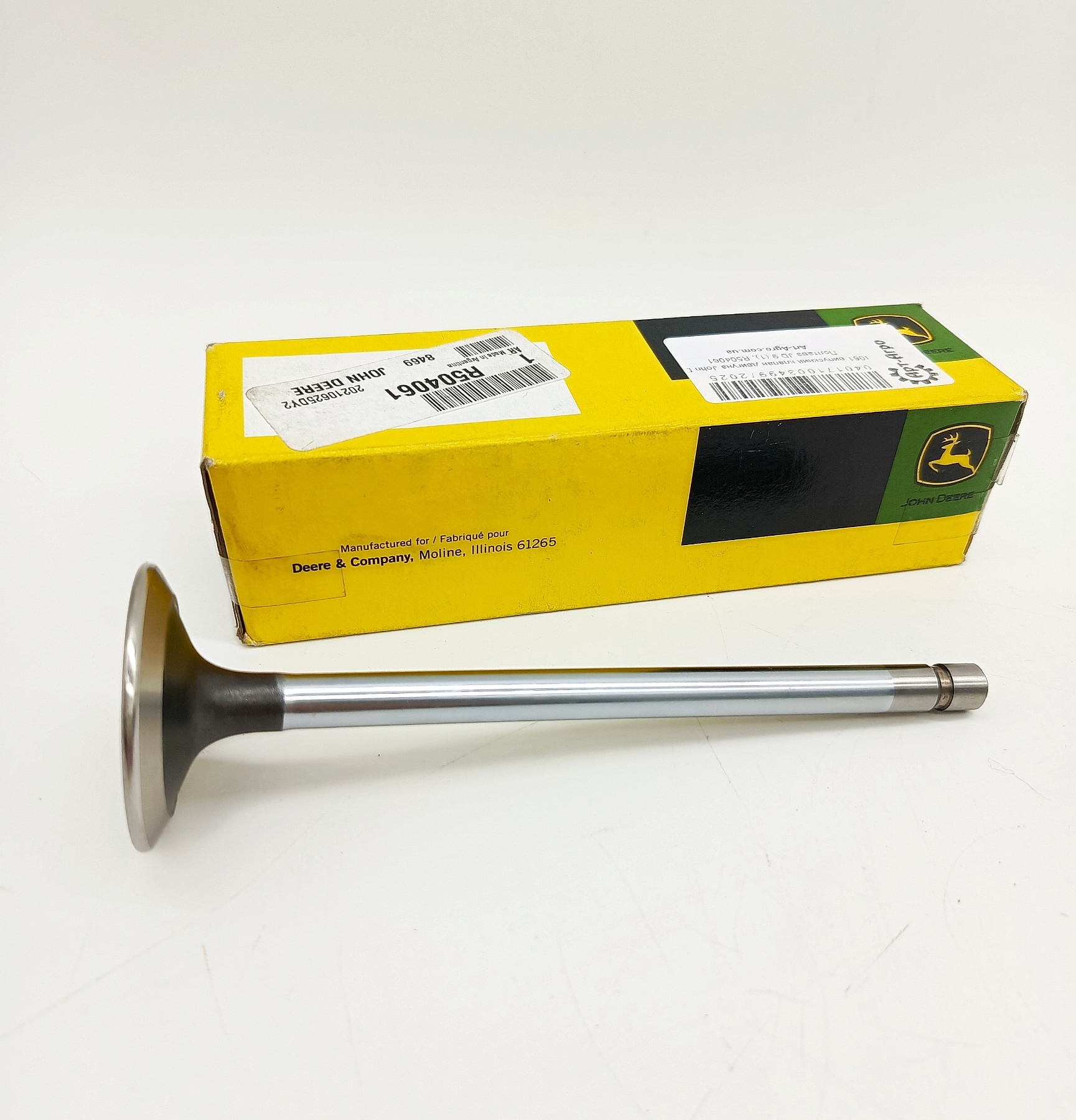 R504061 Exhaust Valve for John Deere Engine