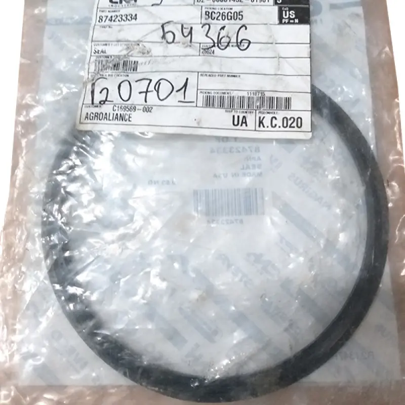 87423334 Uszczelka MX310, MX335 CNH