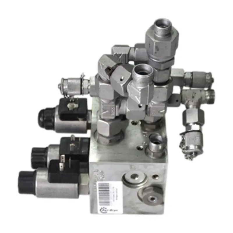 00111176 Pressure valve block for Horsch (Hygac) seed drill.