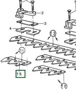 89508723 Segment ostrza CNH (USA)