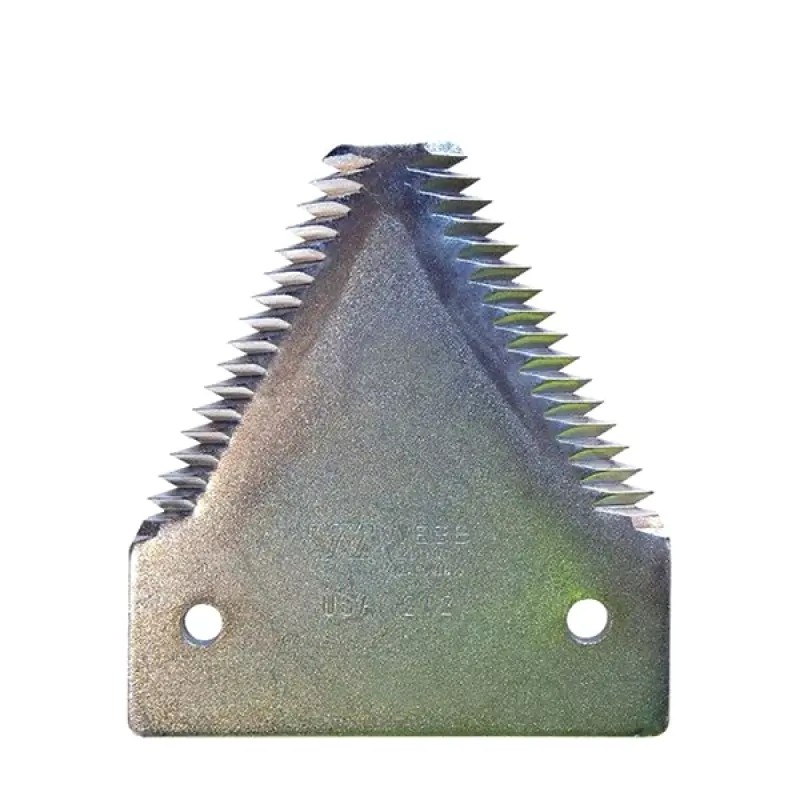 227466 Knife segment for CASE IH combine, large tooth APB (MacDon)