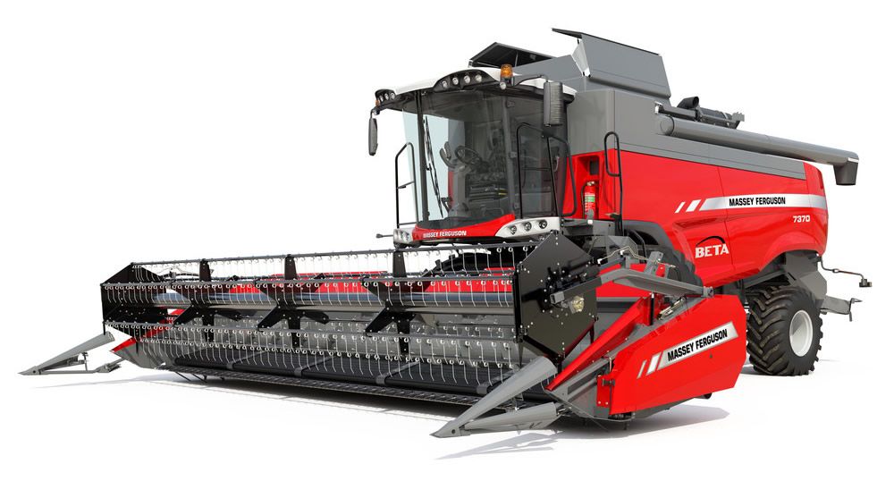 Massey Ferguson combine harvester