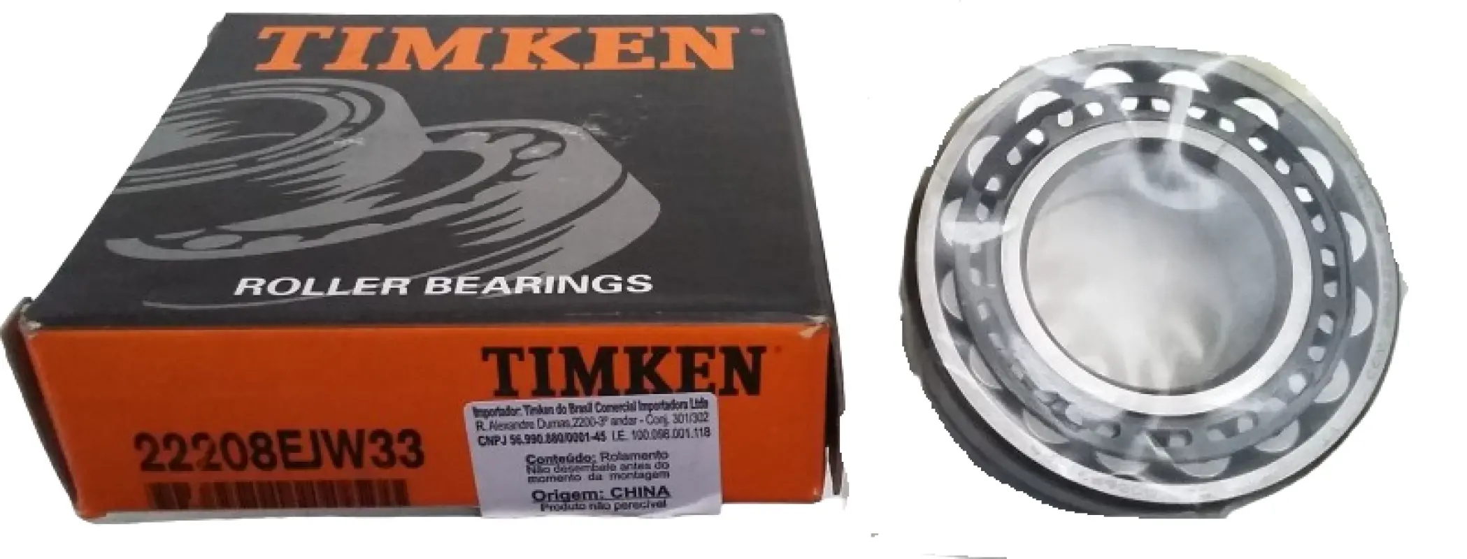 22208 EJW33 TIMKEN Łożysko wałeczkowe dwurzędowe