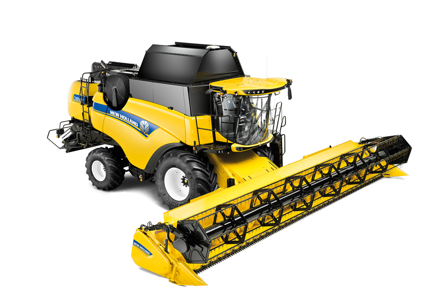 New Holland combine harvester