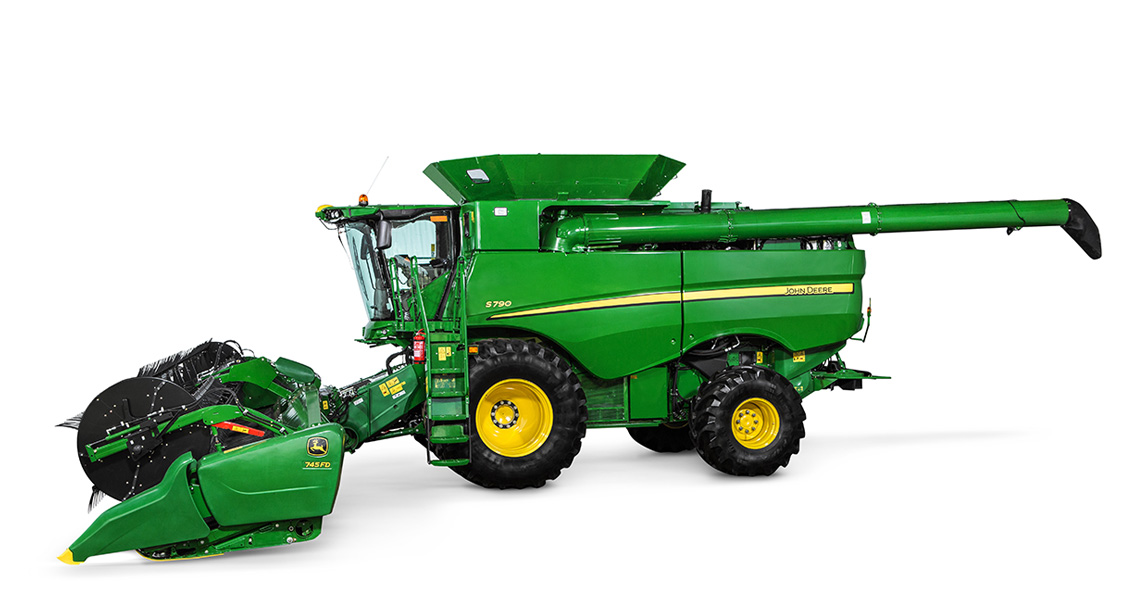 John Deere combine