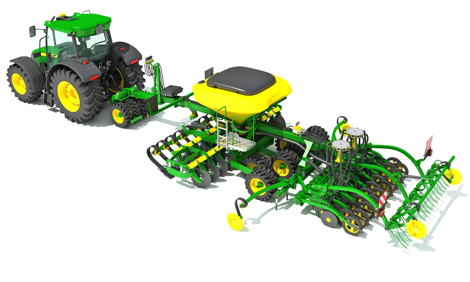 John Deere seeder