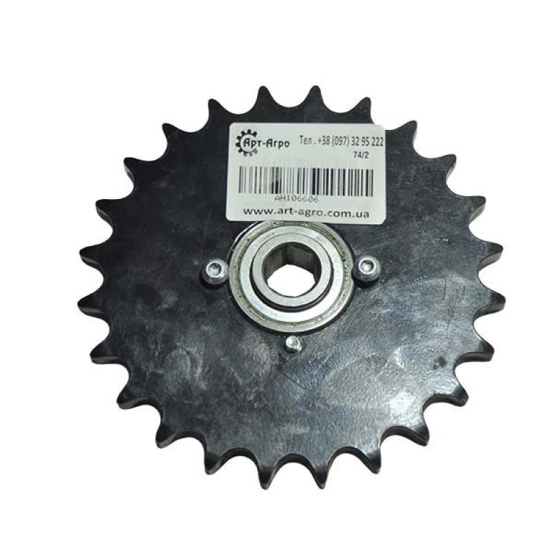 AH106606 Gear Z=24 drive tensioning for unloading worms John Deere