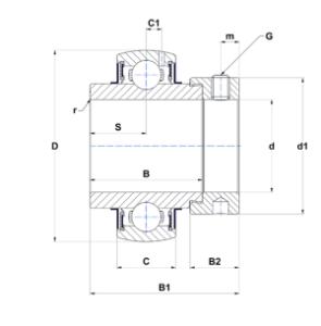 0002165580 CLAAS - E35-KTT-B INA Ball Bearing