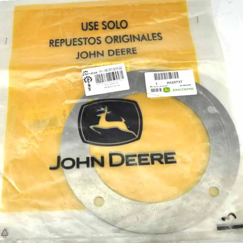 H125737 Adjustment gasket TK=0.50 mm (0.020 inch), STEEL John Deere