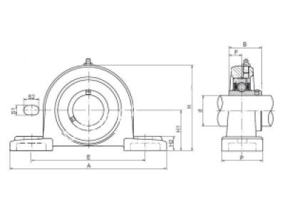 Bearing Unit UCP 209