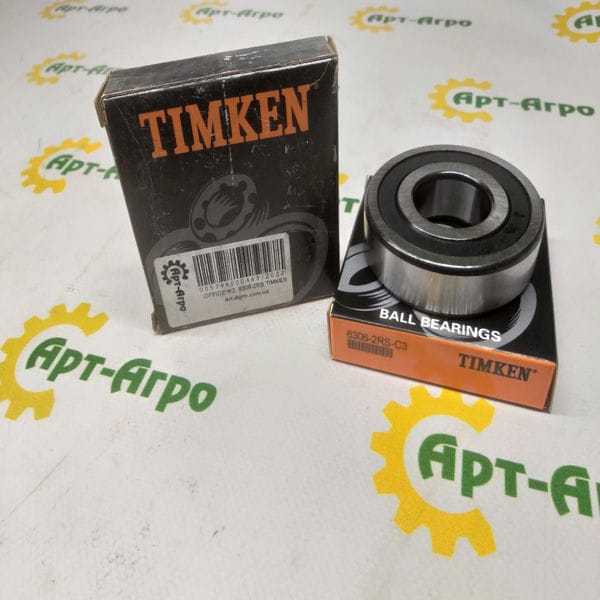 6306-2RS-C3 Łożysko kulkowe jednorzędowe TIMKEN