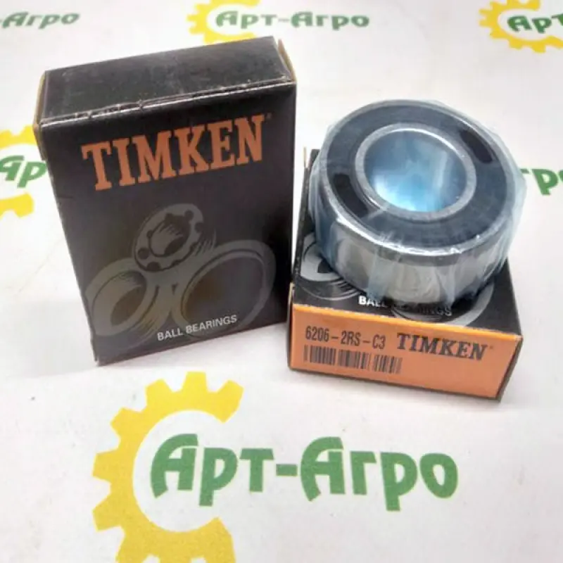 6206-2RS-C3 Ball Bearing Single Row TIMKEN
