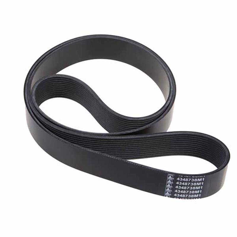 4348738M1 Engine Cooling Pump Drive Belt Challenger Massey Ferguson.