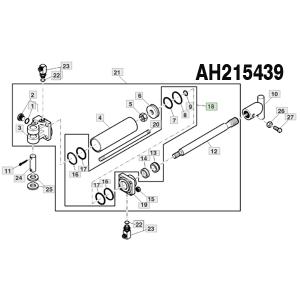 AH215439 Hydraulic Cylinder Repair Kit John Deere