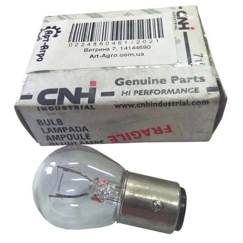 14144690 Lamp 12V 21/5W, Mag.340/310 CNH