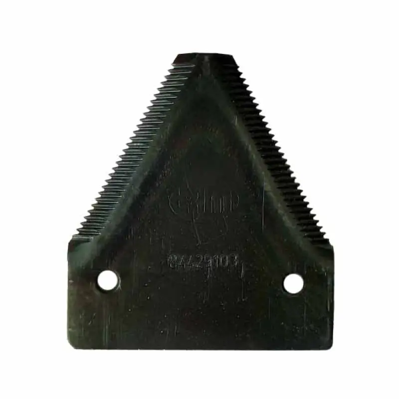 84429103 Knife segment of the harvester with fine teeth CNH (RIMA) Italy