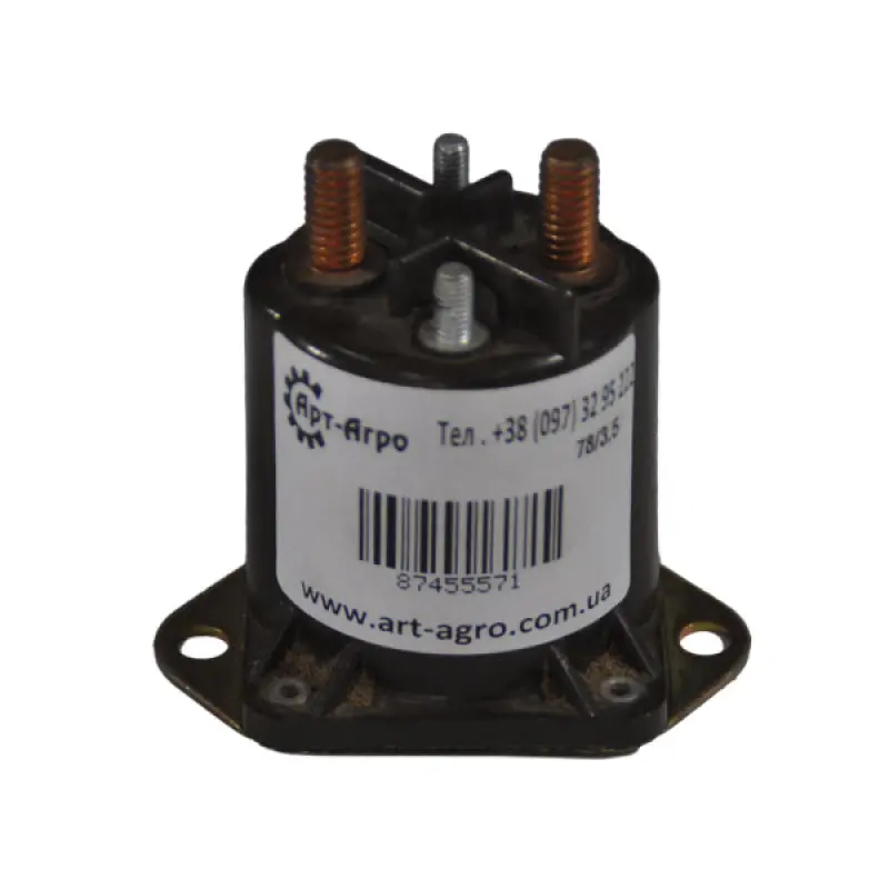87455571 Glow Plug Solenoid 200A New Holland