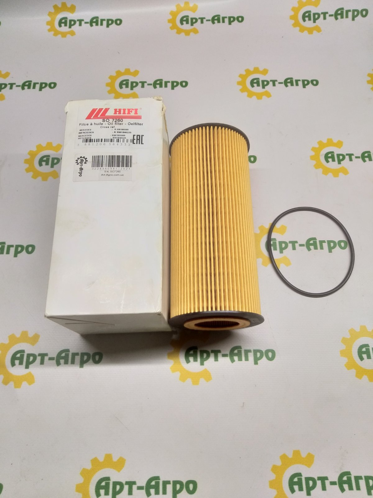 SO7260 Filtr oleju HIFI