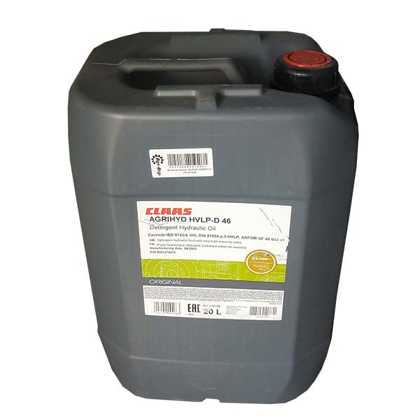0001474470 Hydraulic Oil CLAAS AGRIHYD HVLP-D46 20 liters