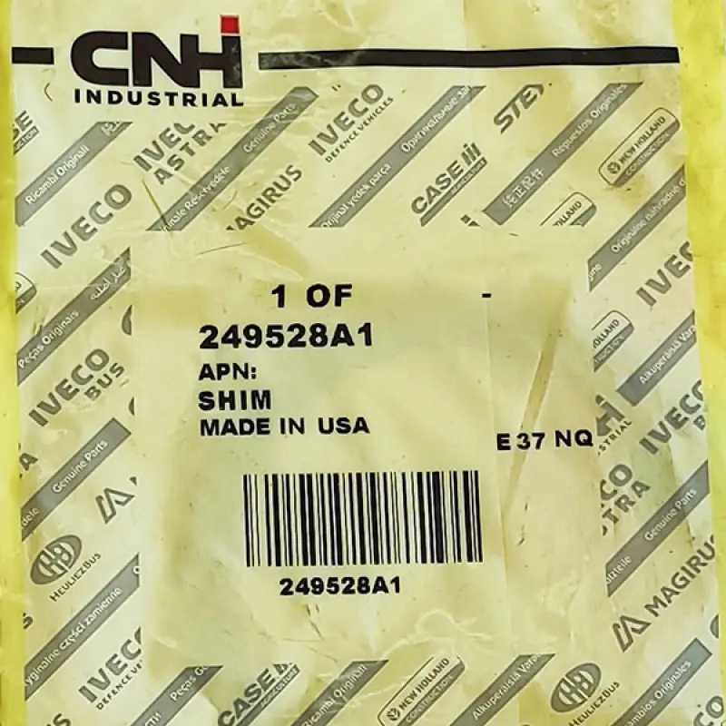 249528A1 Grubość uszczelki 0,203 mm, MX310, Mag340 CNH