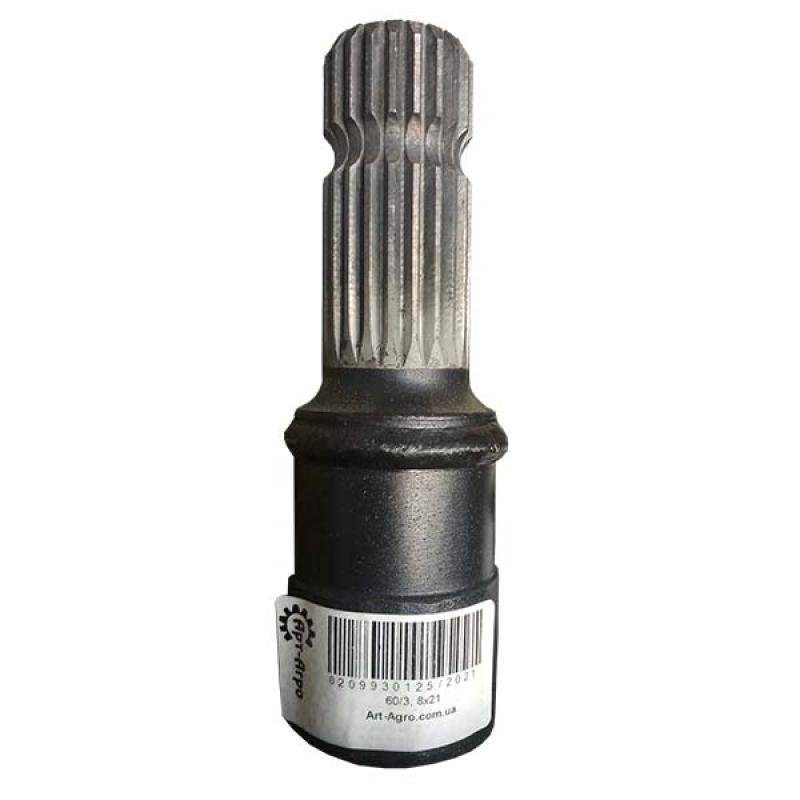 Adapter (adapter) wał kardana z 8 (38x32x8) na 21 (35x32x21) wypustów