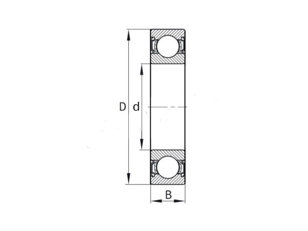 62305-2RS HARP Підшипник однорядний кульковий