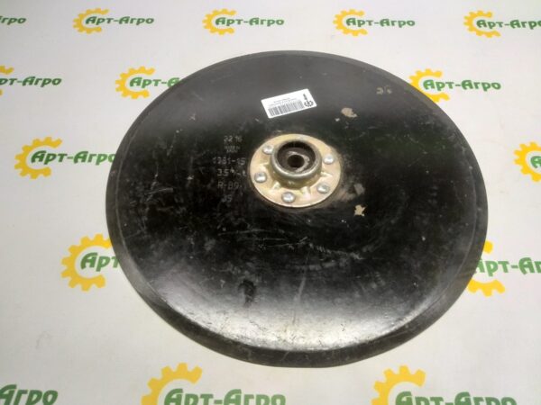 AA37474 Диск сошника 15" (381 мм) у зборі з підшипником (PEER 204PY3) John deere (BELLOTA)