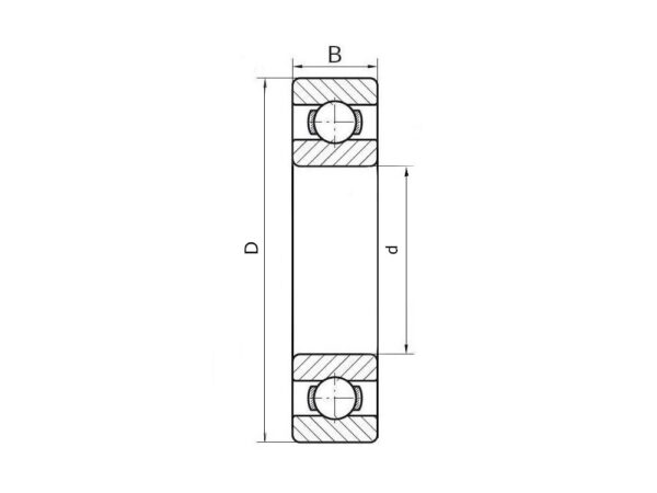 6310 TIMKEN Łożysko kulkowe jednorzędowe