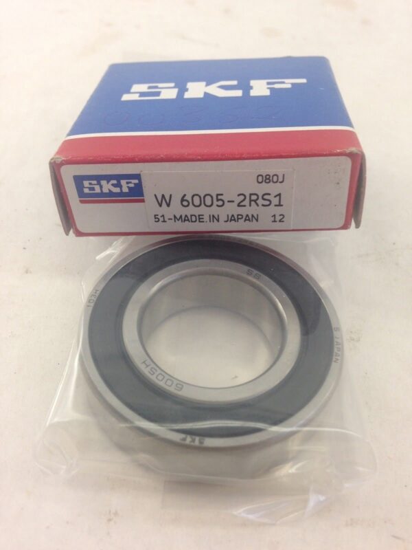 W 6005-2RS1 SKF Підшипник однорядний кульковий