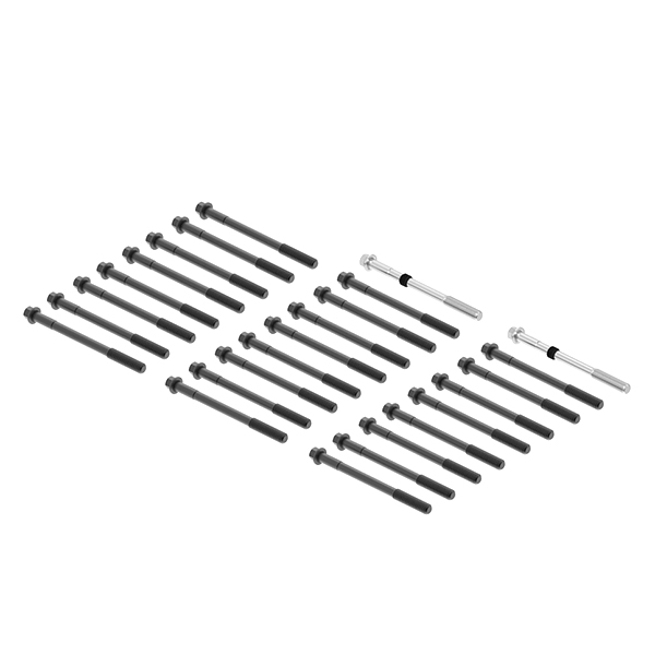 DZ121726 Zestaw śrub głowicy cylindra 24+2 John Deere